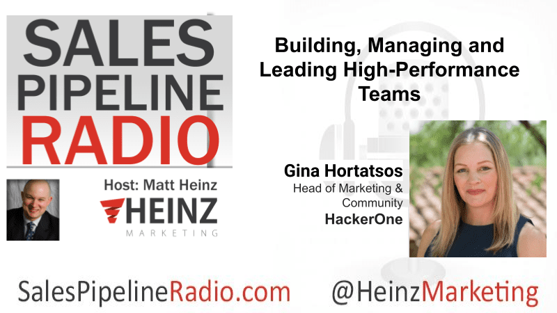 Sales Pipeline Radio, Episode 363: Q & A with Gina Hortatsos