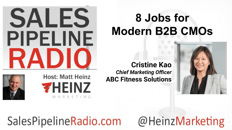 Sales Pipeline Radio, Episode 361: Q & A with Cristine Kao