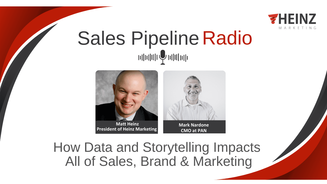 Sales Pipeline Radio Epi. 366 – Matt Heinz & Mark Nardone, CMO at PAN