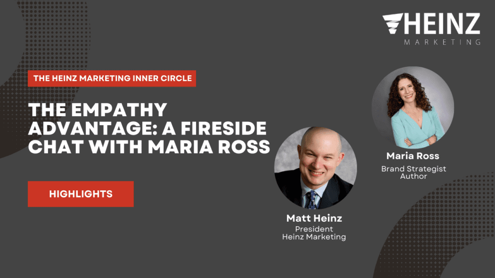 The Empathy Advantage: A Fireside Chat with Maria Ross