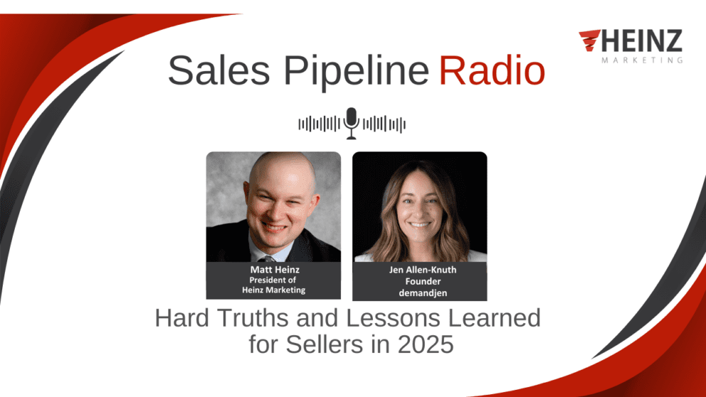 Sales Pipeline Radio, Episode 373 Q & A with Jen Allen-Knuth